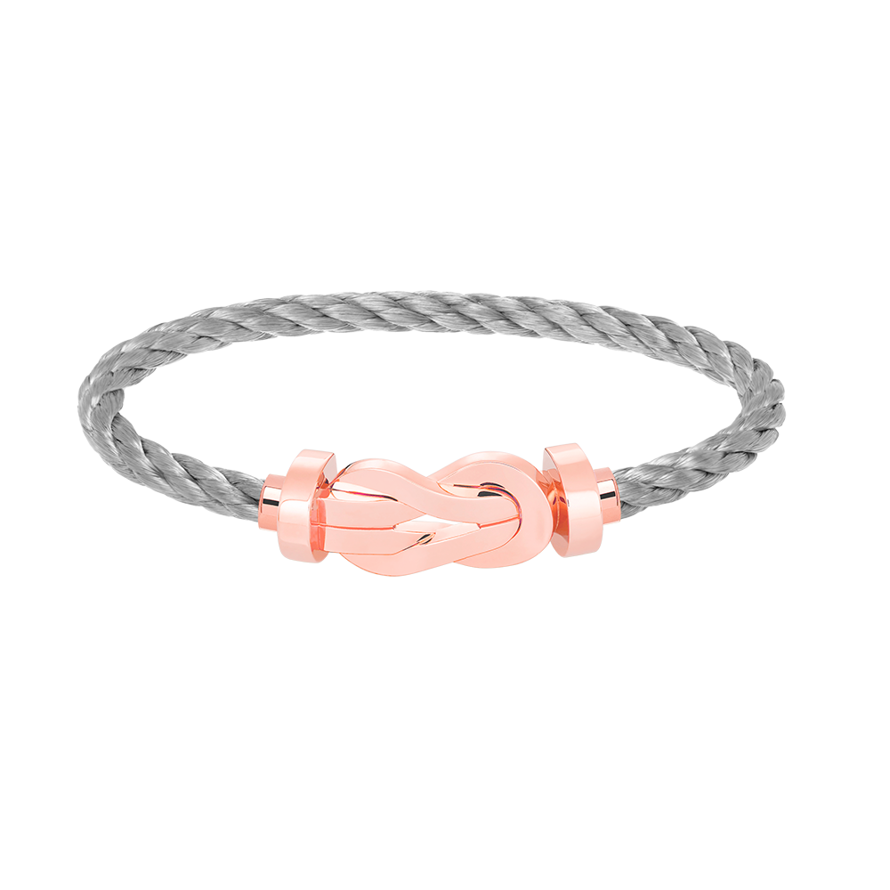 [LuckyStar]Chance Armband mit großer 8-stelliger Schnalle ohne Diamanten, Roségold