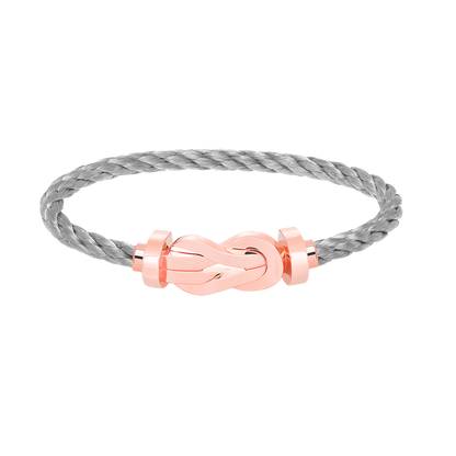 [LuckyStar]Chance Armband mit großer 8-stelliger Schnalle ohne Diamanten, Roségold