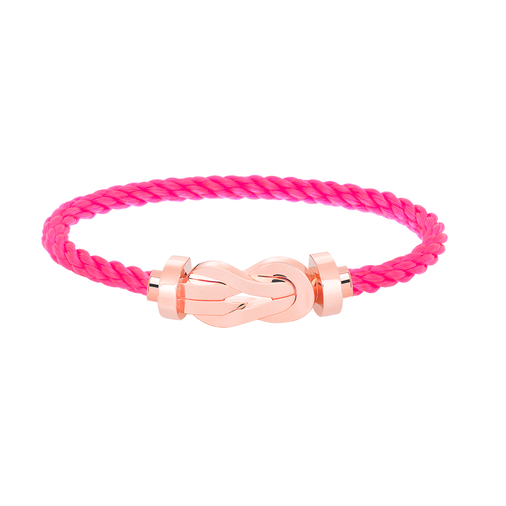 [LuckyStar]Chance Armband mit großer 8-stelliger Schnalle ohne Diamanten, Roségold