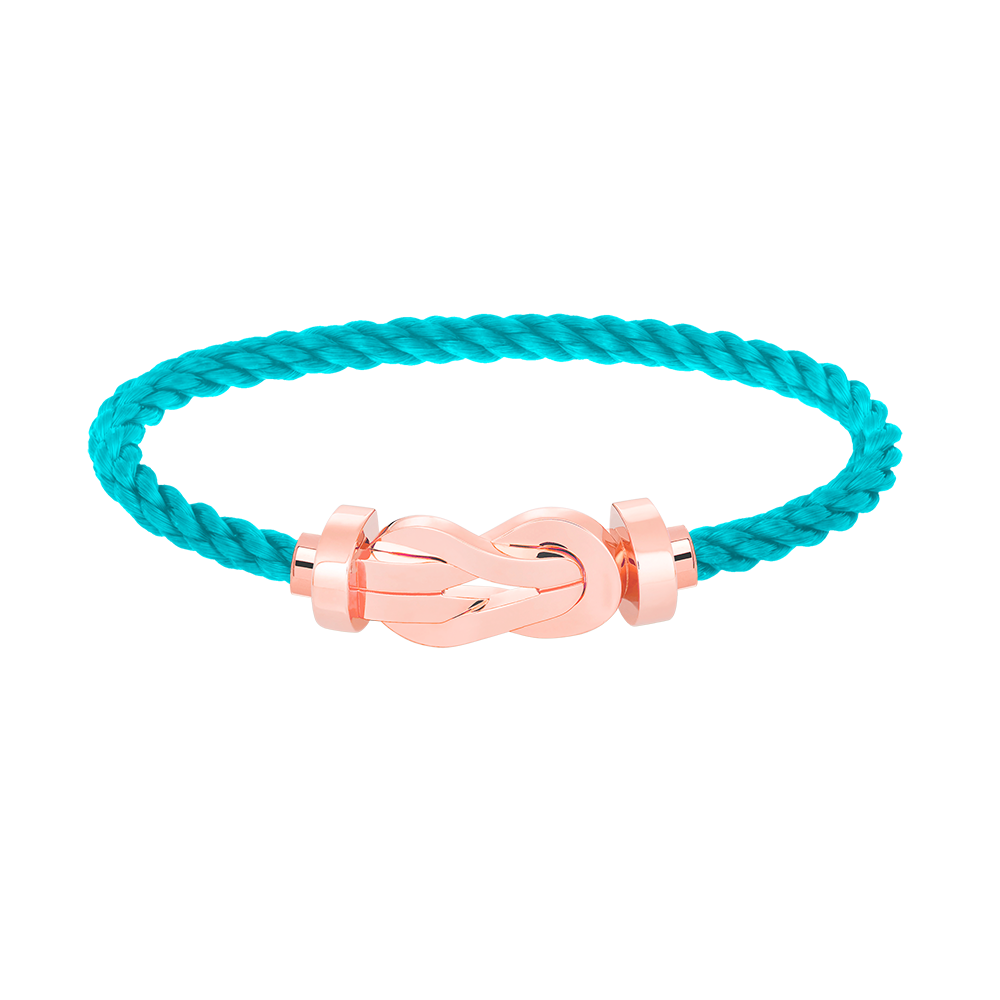 [LuckyStar]Chance Armband mit großer 8-stelliger Schnalle ohne Diamanten, Roségold