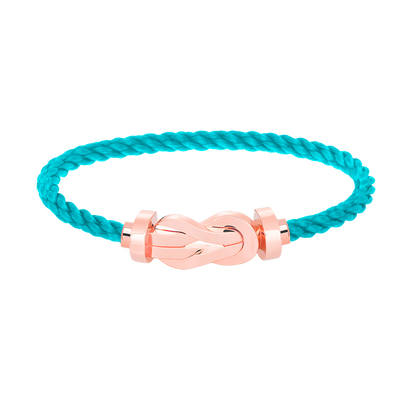[LuckyStar]Chance Armband mit großer 8-stelliger Schnalle ohne Diamanten, Roségold