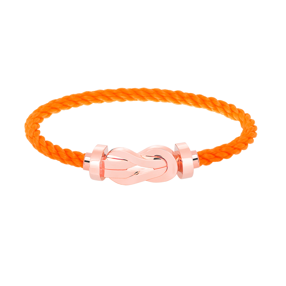 [LuckyStar]Chance Armband mit großer 8-stelliger Schnalle ohne Diamanten, Roségold