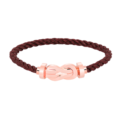 [LuckyStar]Chance Armband mit großer 8-stelliger Schnalle ohne Diamanten, Roségold