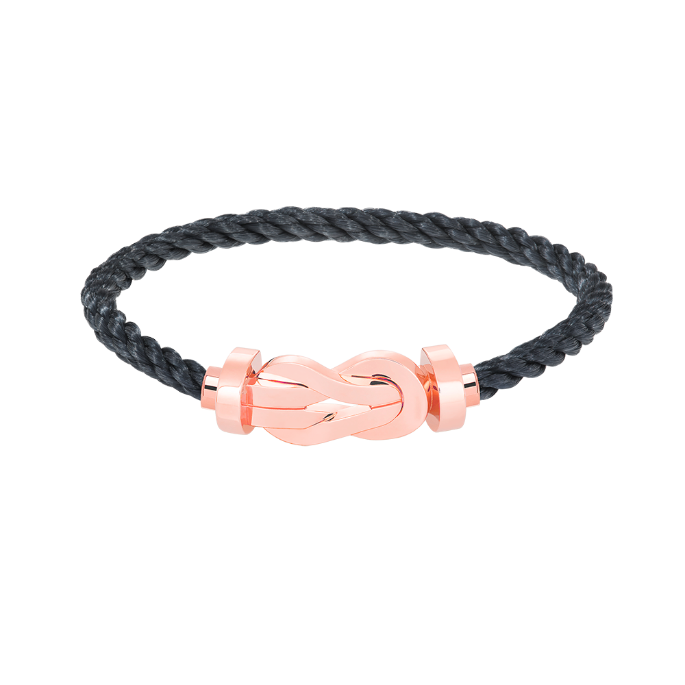 [LuckyStar]Chance Armband mit großer 8-stelliger Schnalle ohne Diamanten, Roségold