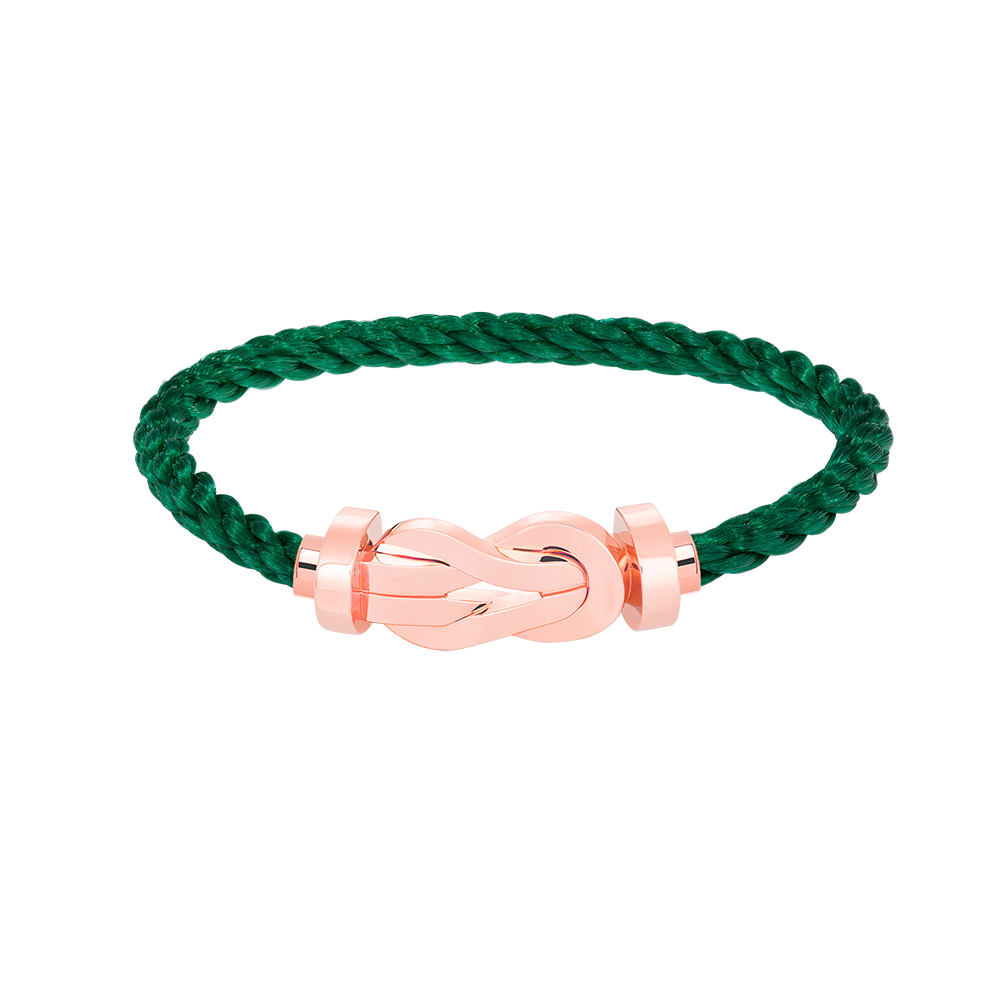 [LuckyStar]Chance Armband mit großer 8-stelliger Schnalle ohne Diamanten, Roségold