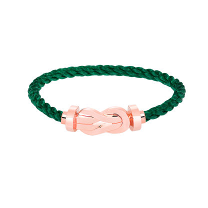 [LuckyStar]Chance Armband mit großer 8-stelliger Schnalle ohne Diamanten, Roségold
