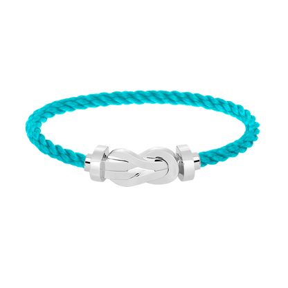 [LuckyStar]Chance Großes Armband mit 8-stelliger Schnalle, ohne Diamanten, Silber