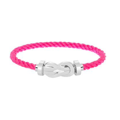 [LuckyStar]Chance Großes Armband mit 8-stelliger Schnalle, ohne Diamanten, Silber