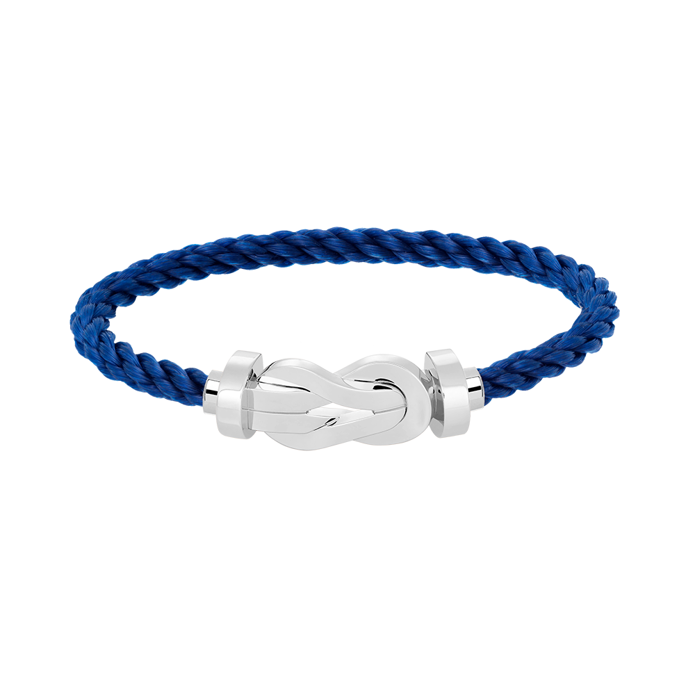 [LuckyStar]Chance Großes Armband mit 8-stelliger Schnalle, ohne Diamanten, Silber