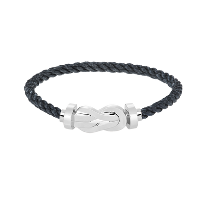 [LuckyStar]Chance Großes Armband mit 8-stelliger Schnalle, ohne Diamanten, Silber