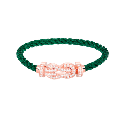 [LuckyStar]Chance großes Armband mit 8-stelliger Schnalle und Diamanten in Roségold
