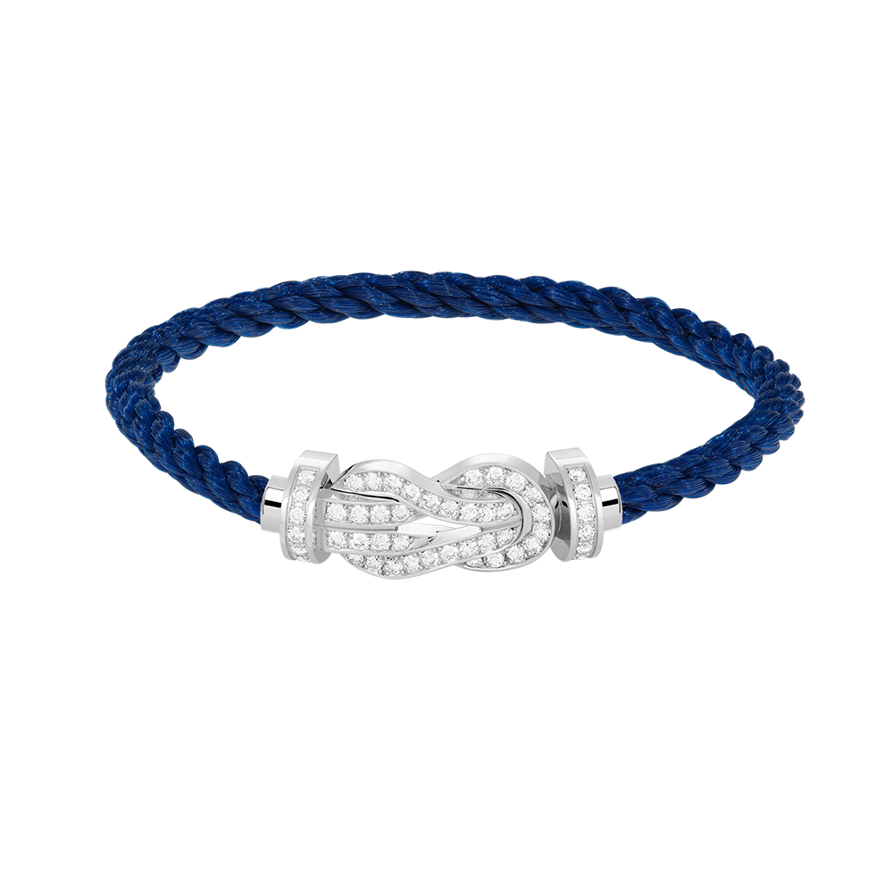 [LuckyStar]CHANCE GROßES 8-FACH-ARMBAND MIT VOLLMUNDDIAMANTEN, SILBER