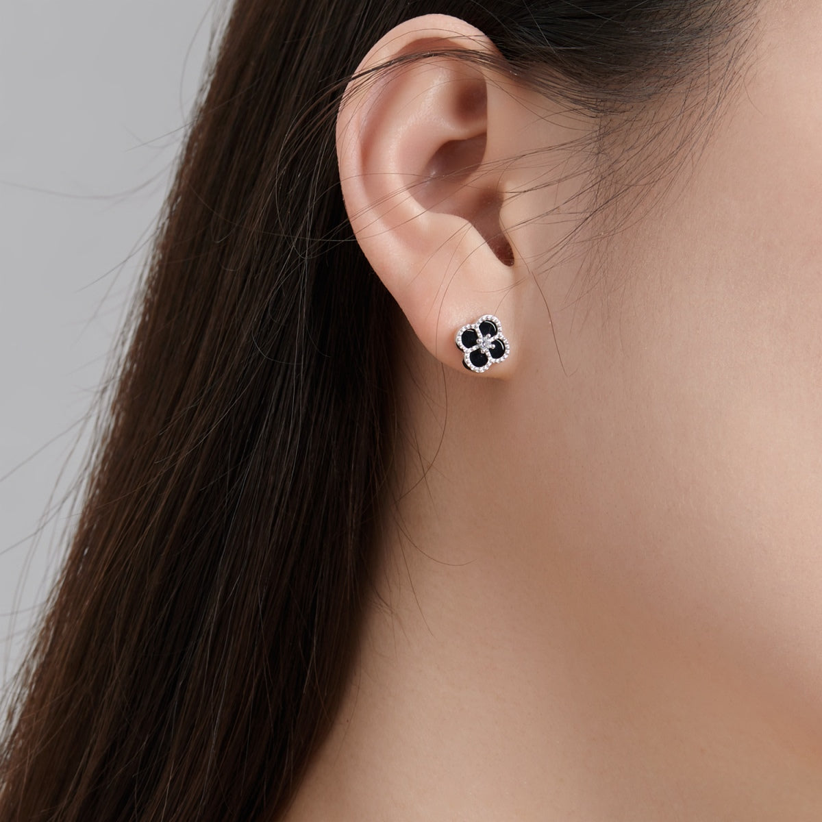 [LuckyStar]Four-Leaf Clover Flower Shape Exquisite Earrings