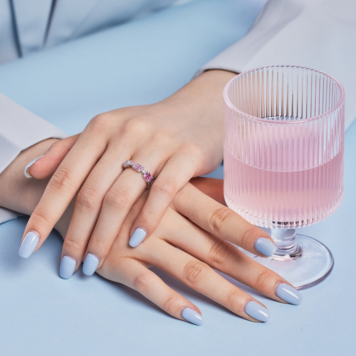 [LuckyStar]Unique Colorful Emerald Cut Party Ring