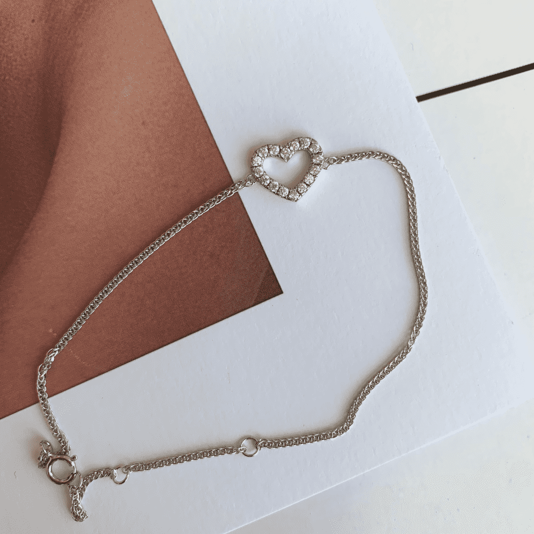 [LuckyStar]Heart Shape Lover Bracelet