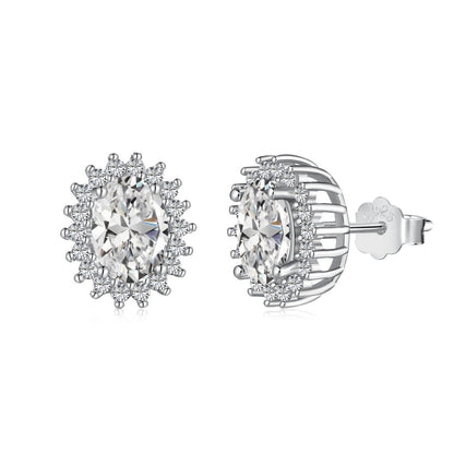 [LuckyStar]Delicate Radiant Oval Cut Daily Earrings