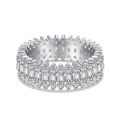 [LuckyStar]Ornate Colorful Radiant Cut Daily Ring