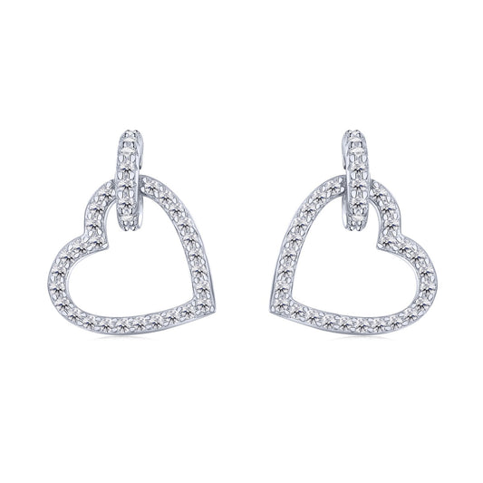 [LuckyStar]Dainty Heart Shape Earrings