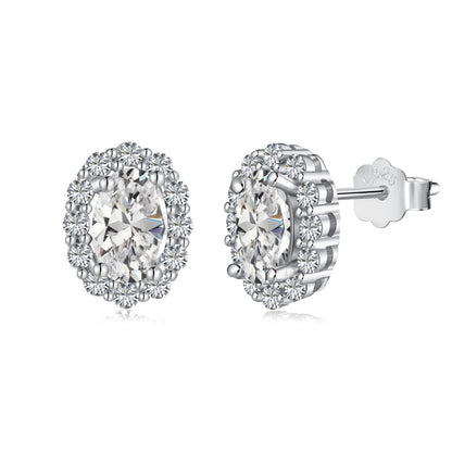 [LuckyStar]Delicate Unique Oval Cut Daily Earrings