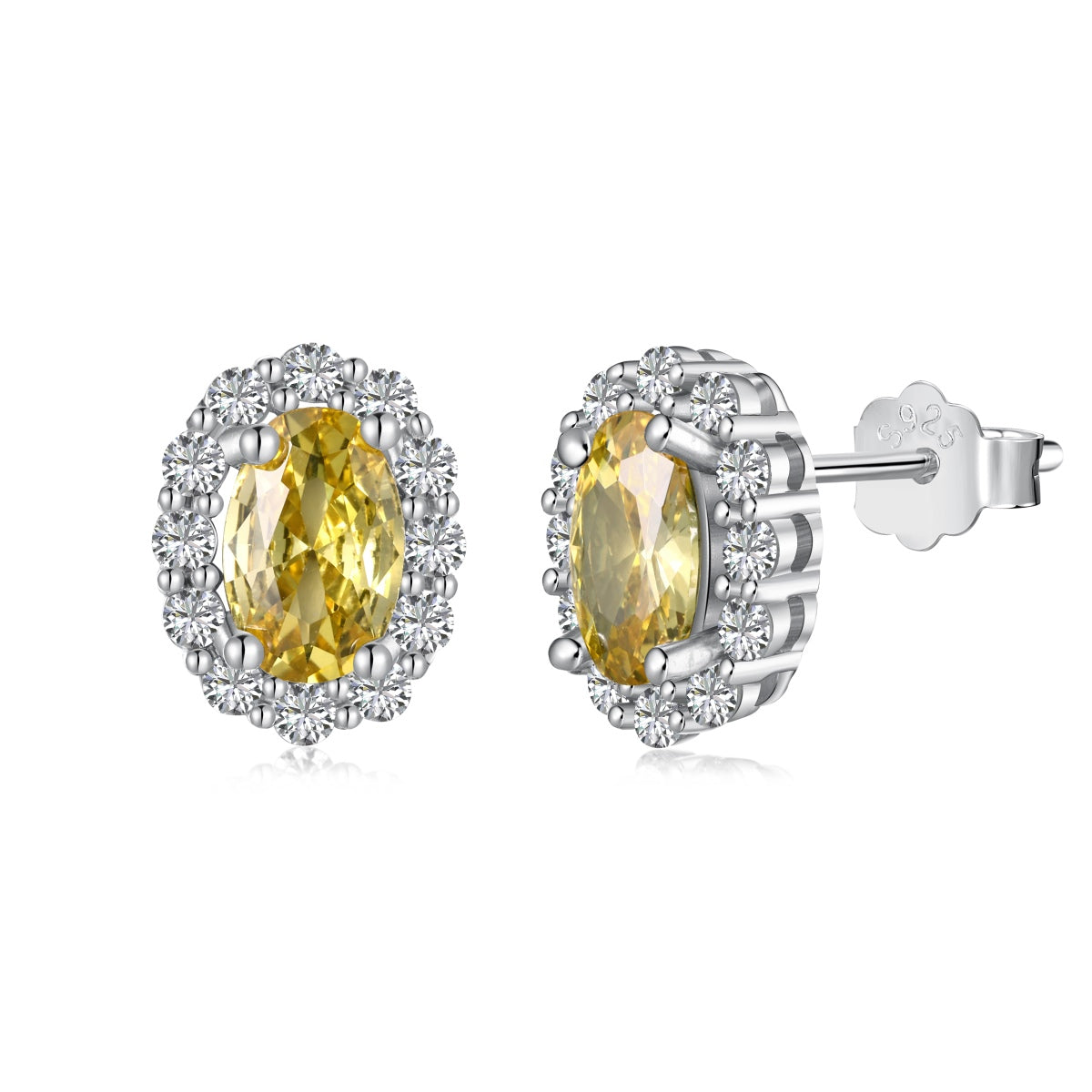 [LuckyStar]Delicate Unique Oval Cut Daily Earrings