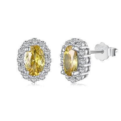 [LuckyStar]Delicate Unique Oval Cut Daily Earrings
