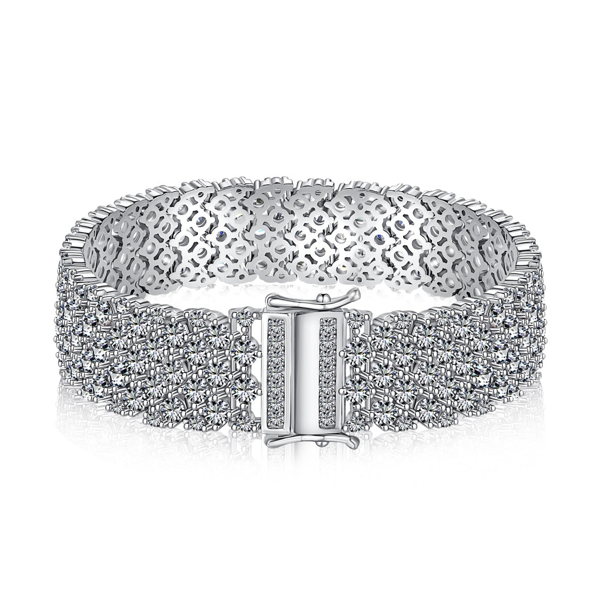 [LuckyStar]Ornate Elegant Round Cut Party Bracelet
