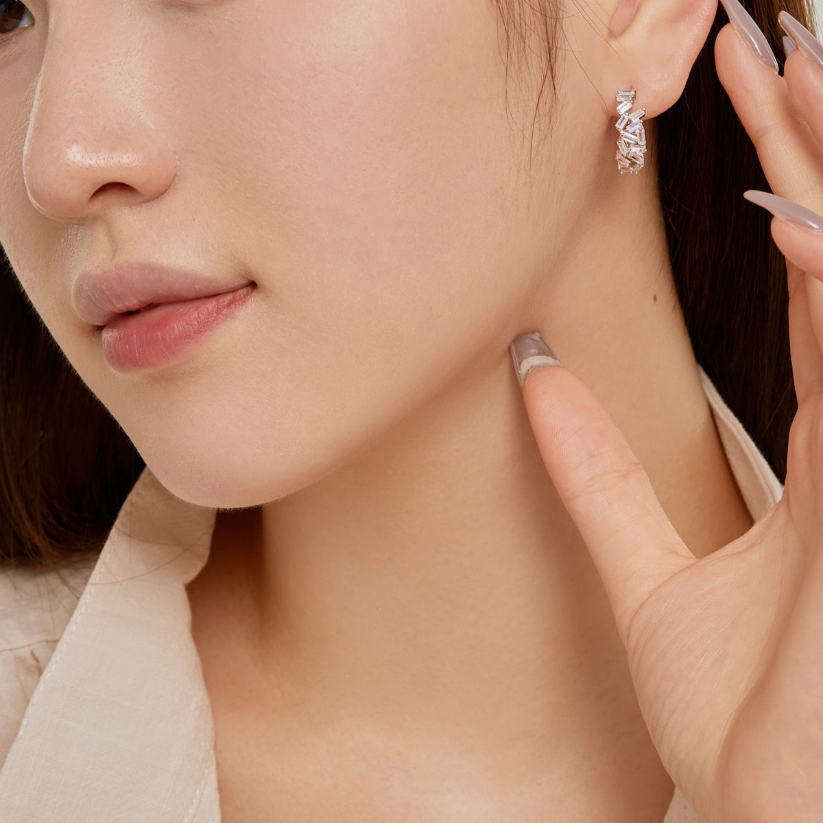 [LuckyStar]Dazzling Colorful Emerald Cut Daily Earrings