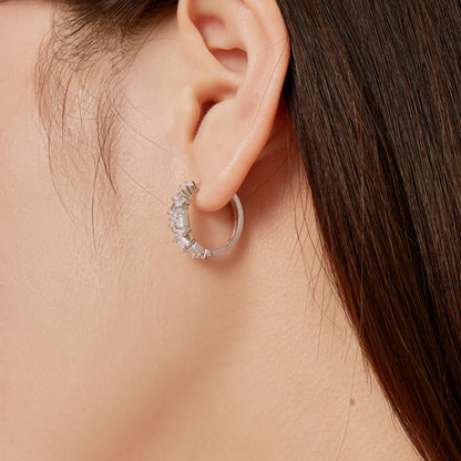 [LuckyStar]Dazzling Colorful Emerald Cut Daily Earrings