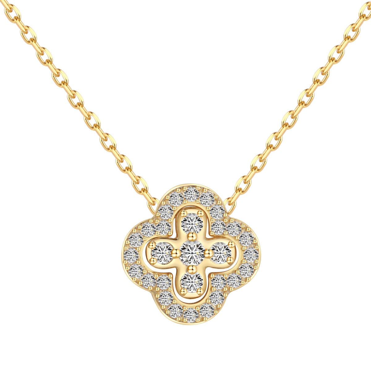 [LuckyStar]Four-Leaf Clover Various DIY Wearable Necklaces