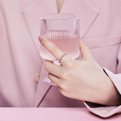 [LuckyStar]Elegant Energetic Round Cut Daily Ring