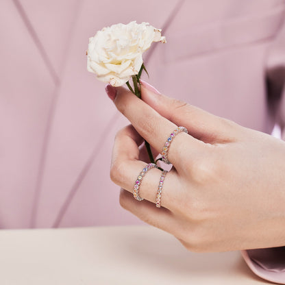 [LuckyStar]Elegant Energetic Round Cut Daily Ring