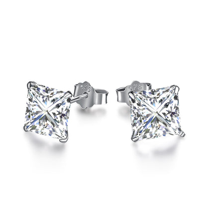 [LuckyStar]Ornate Square Shape Earrings