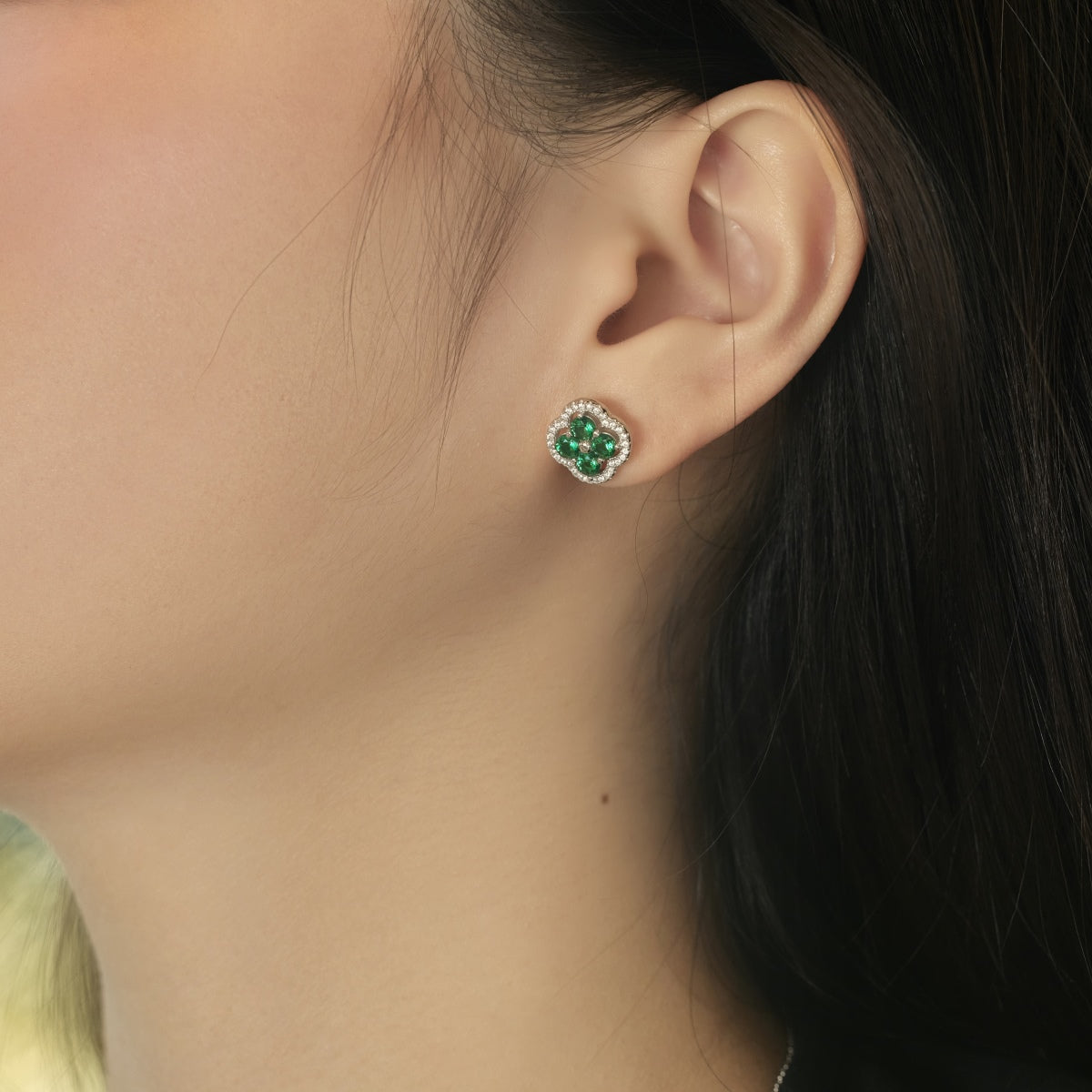 [LuckyStar]Four-Leaf Clover Exquisite Earrings