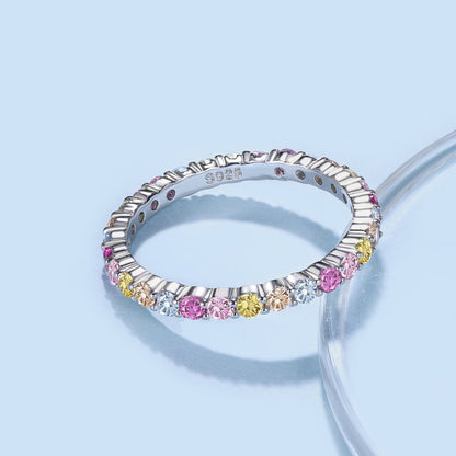 [LuckyStar]Elegant Vivid Round Cut Daily Ring