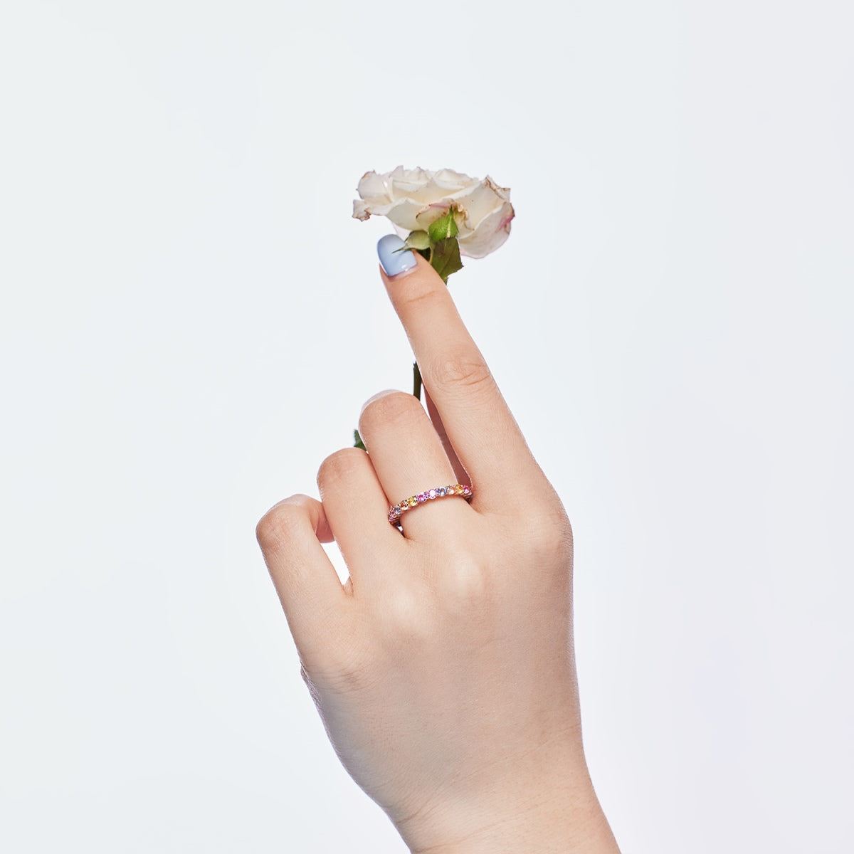 [LuckyStar]Dazzling Resplendent Round Cut Party Ring