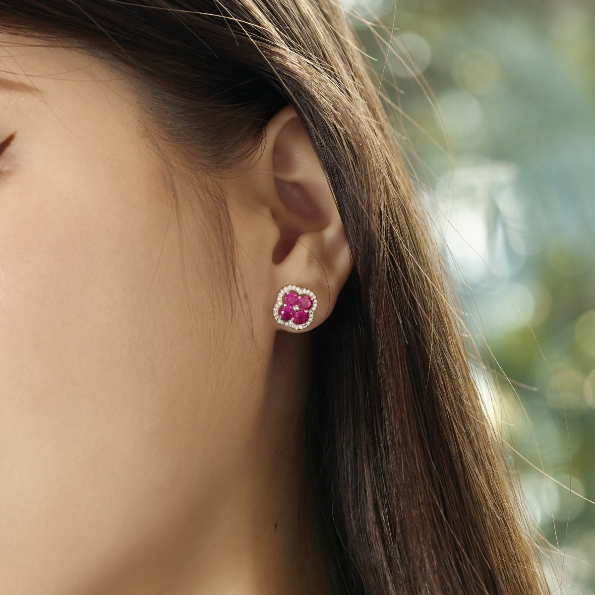 [LuckyStar]Four-Leaf Clover Exquisite Earrings