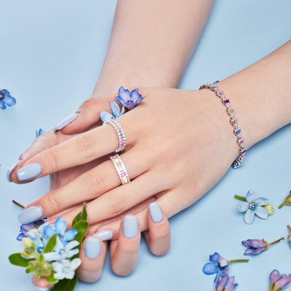 [LuckyStar]Radiant Water Drop Shape Daily Bracelet