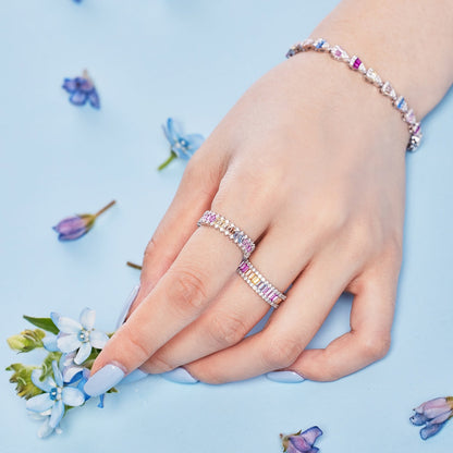 [LuckyStar]Radiant Water Drop Shape Daily Bracelet
