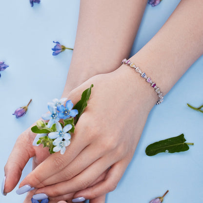 [LuckyStar]Radiant Water Drop Shape Daily Bracelet