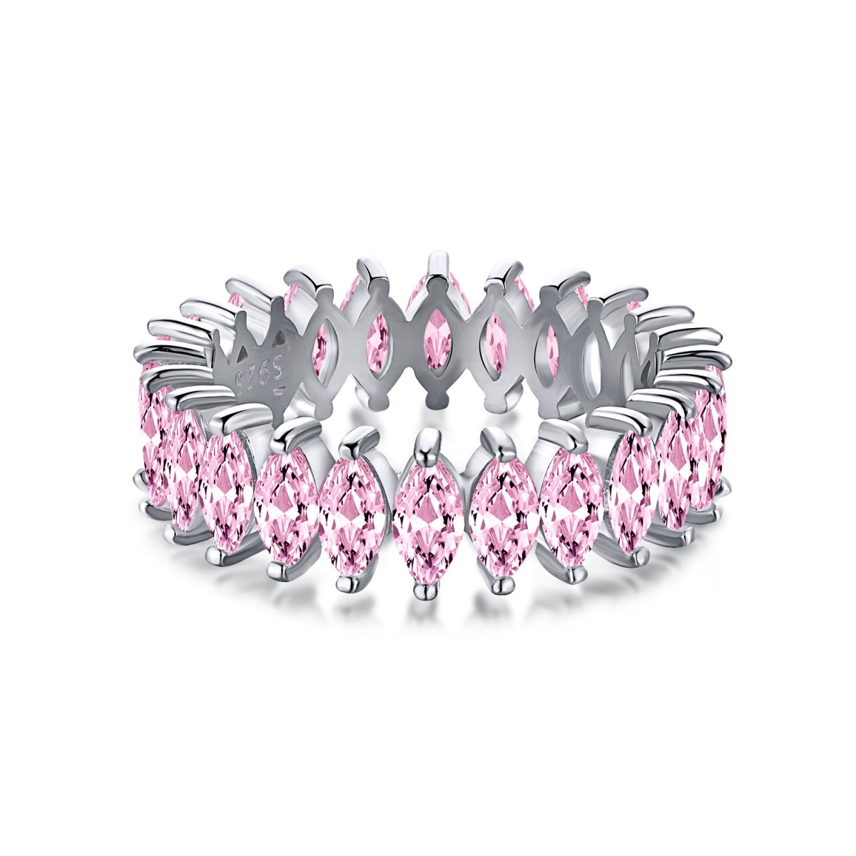 [LuckyStar]Gorgeous Marquise Cut Tennis Ring