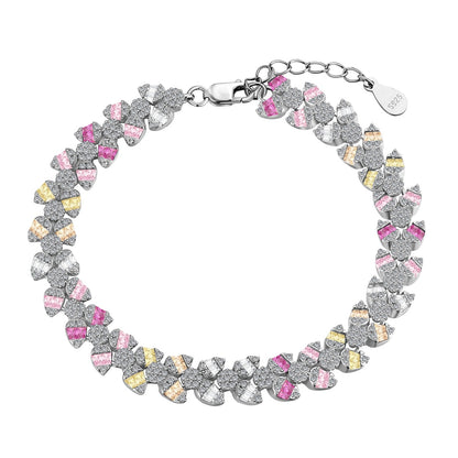 [LuckyStar]Dainty Exquisite Flower Shape Daily Bracelet