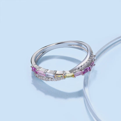 [LuckyStar]Energetic Elegant Radiant Cut Party Ring