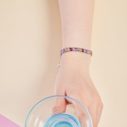 [LuckyStar]Sparkling Exquisite Multi Cut Party Bracelet