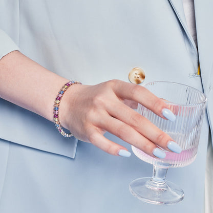 [LuckyStar]Sparkling Exquisite Multi Cut Party Bracelet