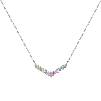 [LuckyStar]Dazzling Rainbow Necklace