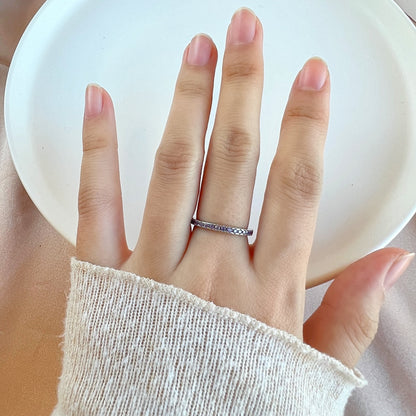 [LuckyStar]Delicate Sparkling Round Cut Daily Ring