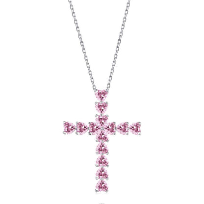 [LuckyStar]Radiant Cross Shape Necklace