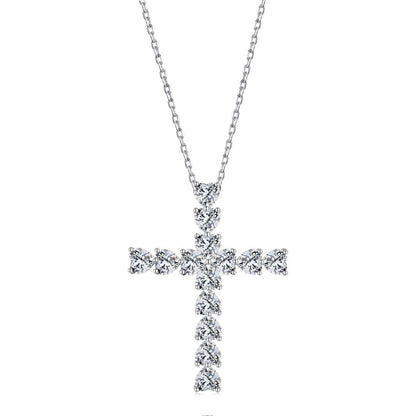 [LuckyStar]Radiant Cross Shape Necklace