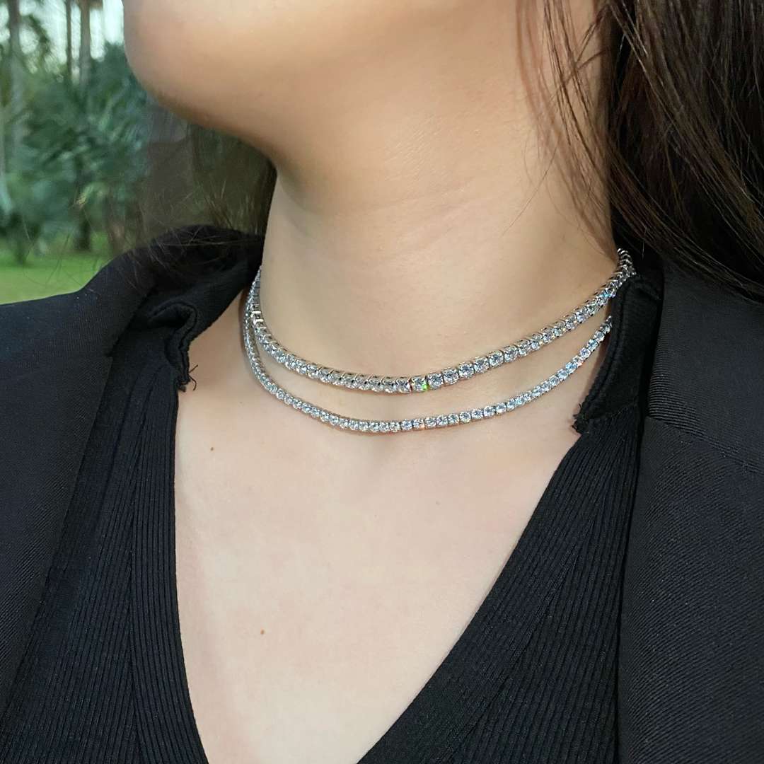 [LuckyStar]Elegant Tennis Chain Necklace