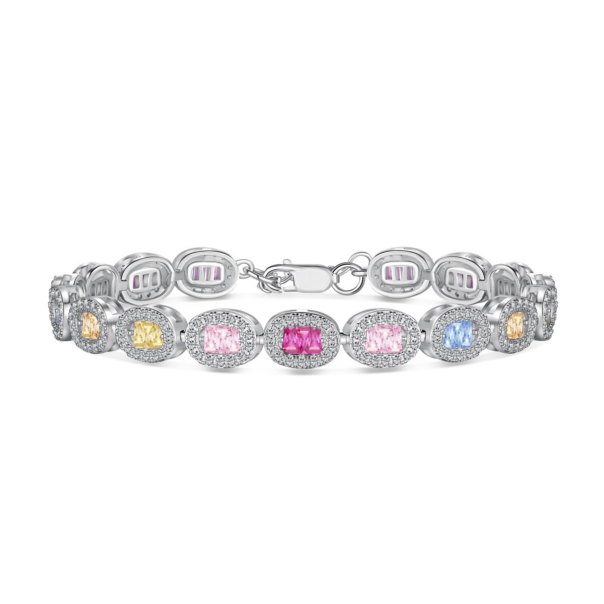 [LuckyStar]Exquisite Ornate Emerald Cut Daily Bracelet
